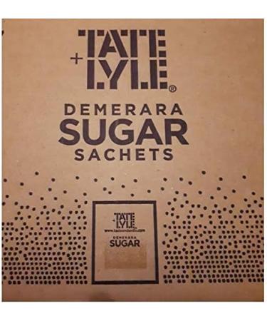 Brown Demerara Cane Sugar Sachets - 40 Individually Wrapped Pure Granulated Pack - 40 Count - Buy Online on GoSupps.com