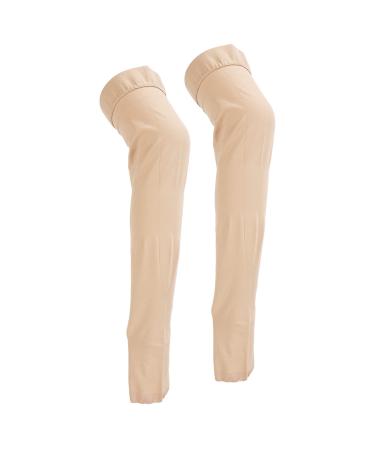 Tita-dong bei-colored compression stockings with an open toe area high compression socks for women and men thigh-high 23-32 mmHg toe compression stockings for varicose veins 3XL