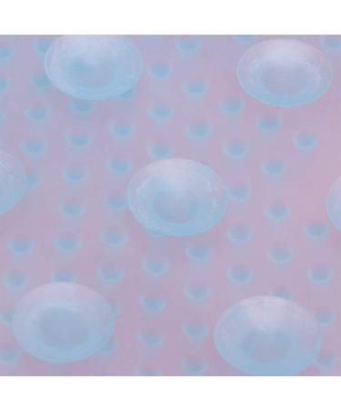 Exceart Bathroom Massage Pad - Silicone Foot Scrubber Mat for Shower & Laundry | Foot Rub & Clean | Blue - Buy Online on GoSupps.com