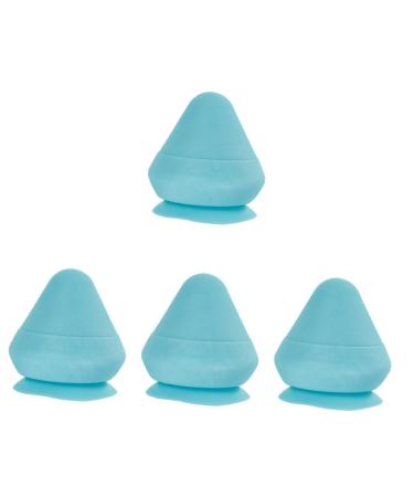 Frcolor 4 pieces fascia ball body massage devices scalp massager Tool massage ball foot massage device Neck massage device Back massage devices suction gap fitness shoulder and neck TPE 7.30x7.00cmx4PCs as shown x 4 pieces