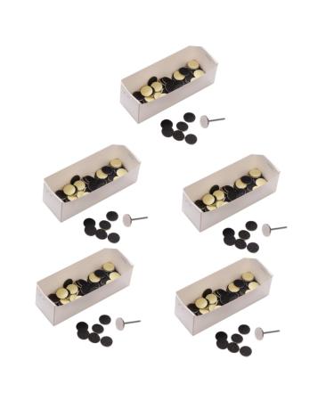 FRCOLOR 5 Sets Nail Polishing Sheets Remover Tool Sandpaper Foot Sandpaper Discs Self Adhesive Sandpaper Disc Pedicure Sandpaper Disc Fine Grit Remover Nail Bit Sand Sheet Refill Electric