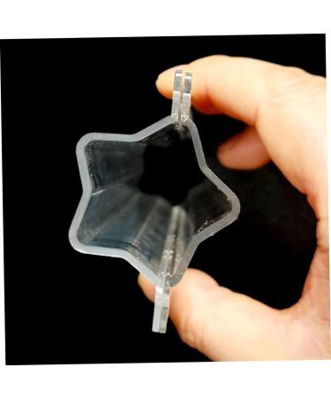 Happyyami Toaster Oven 3pcs Shaped Heart Pizza Transparent Tools Garden Star Molds Fruits Mould Horn Alien Shaping Cover Transparent 20x5.5cm - Buy Online on GoSupps.com