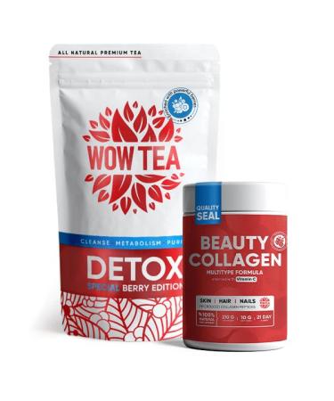 WOW TEA: Berry Detox Tea + Collagen