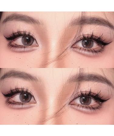 Manga Style Clear Band False Eyelashes - 10 Pairs | Spiky Japanese Korean Anime Look - Y18 | 12MM - Buy Online on GoSupps.com