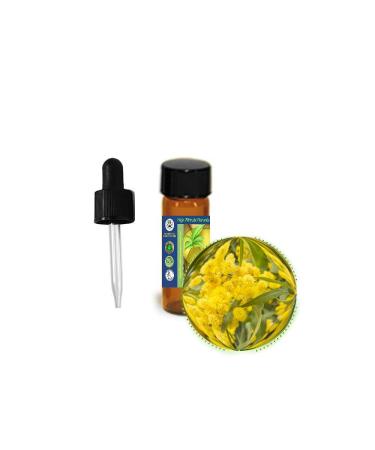 Cassie Sweet (Acacia Farnesiana) Absolute Essential Oil - Russian Mimosa (Mimoza) - Therapeutic Pure Undiluted Uncut - Aromatherapy Perfumery Cosmetics Skin Care Massage - 3.7ml (1/8 oz)
