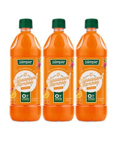 Slimpie - Orange Raspberry Lemonade syrup - 3x 650ml