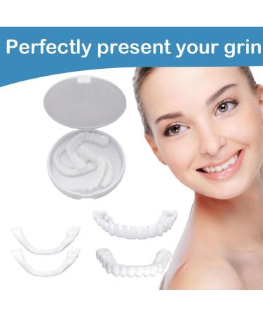 Temporary Snap-On Denture Teeth for Men & Women | Fix Your Smile with Perfect Fit Fake Teeth - Buy Online on GoSupps.com