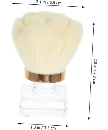 WOFASHPURET Car Interior Dust Brush Nail Dust Brush Automotive Interior Cleaner Blush Brush Highlighter Brush Reusable Makeup Brush Loose Brush Fiber Wool Mineral Makeup Tools Travel - Buy Online on GoSupps.com