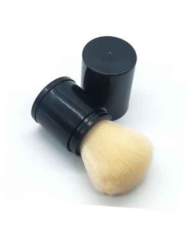 Beaupretty Powder Mineral Brush cosmetics blush brush bronzer powder big powder brush powder foundation brush Blending Brush setting powder brush large powder brush Makeup travel suite 10x3.5cm Black