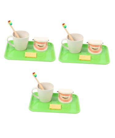 Minkissy 3 sentences toy for early dental education children's toy model to brushing your teeth children toothbrush toy toys toothbrush toys for children toddler toys 3D reusable