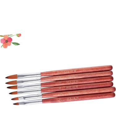FRCOLOR Set of 6 Nail Care Products Nail Pen Strip Brush Nail Art Crystal Pens Nail Art Brush Tools for Painting Nails Nail Polish Nail Pen Brush Set - Buy Online on GoSupps.com