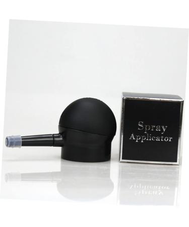 BIUDECO 2 Pcs Silicone Nozzle Hair Extension Nozzle Hair Spray Nozzle Hair Fiber Pump Black Plastic Abs - Buy Online on GoSupps.com