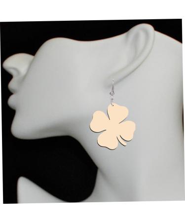 PartyKindom 50pcs Wooden Teardrop Earrings for Women Shape Ear Accessories Casual Fashion Jewelry Party Ear Decor - Buy Online on GoSupps.com