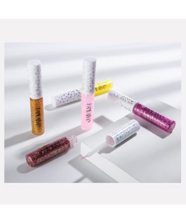 Quxunzzz Liquid Glitter Eyeshadow & Eyeliner - Sparkling Metallic Shimmer Makeup - Buy Online on GoSupps.com