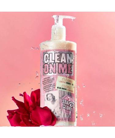 Soap & Glory Clean On Me Shower Gel and Body Lotion - Luxurious Hydration Combo - Buy Online on GoSupps.com