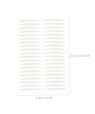 DOITOOL 20 Sheets Double Eyelid Sticker Eye Makeup Tools Glue- Self Adhesive Double Stick Tape Double Sided Sticky Tape 2 Sided Tape Double Side Tape Beauty Tools Single Sided - Buy Online on GoSupps.com