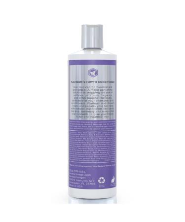 DermaChange Hair Growth Conditioner with Coconut Oil and Tea Tree Oil - Volumizing and Deep Conditioning Formula - 16oz - Buy Online on GoSupps.com