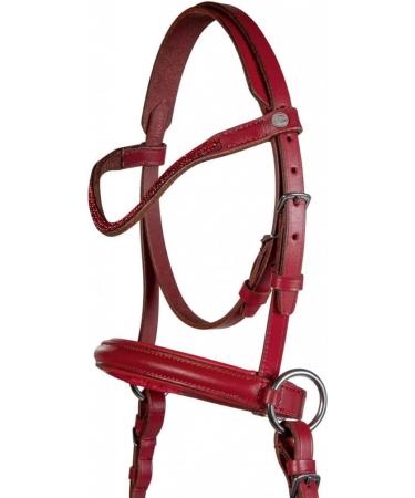 Buy HKM 13046 Bitless Bridle for Mini Shetland Horses - Funny Horses 2 - Red | International Shipping Available - Buy Online on GoSupps.com