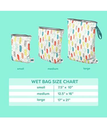 Planet Wise Medium Wet Bag - Far Far Away | Waterproof Diaper Bag - Buy Online on GoSupps.com