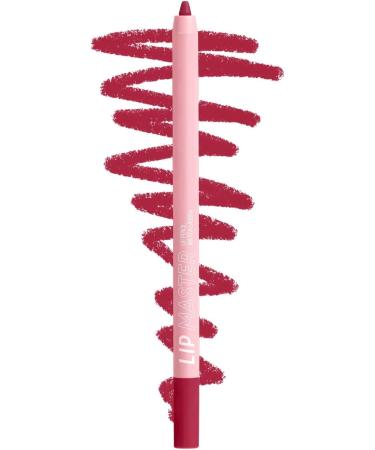 Mulac Cosmetics Lip Master 19 RED LIQUORICE deep red neutral lip pencil 24h water resistant and transfer-free Vegan 1.2 gr - Buy Online on GoSupps.com