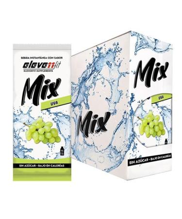 ELEVENFIT Eleven Fit 24 x White Grape Flavour Sugar Free Mix Bottles 200g