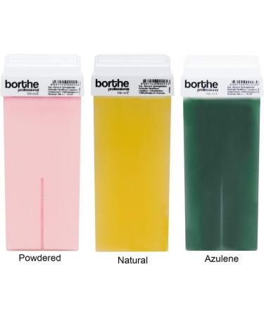 Kozmar Roll on Wax Cartridge - Hair Removal | Wax Cartridge | Wax Roll on | Depilatory Wax | Pack of 6 Refill x 100ml | Wax Cartridge Roller for Legs and Arms | For sensitive skin | Natural - Buy Online on GoSupps.com