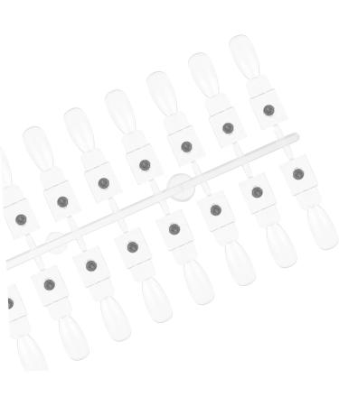  PAMINGONO 48 Pieces Magnetic Nail Polish Display Tips Accurate Color Display for Home Reusable Nail Sample Card for DIY Manicure Practice - Buy Online on GoSupps.com