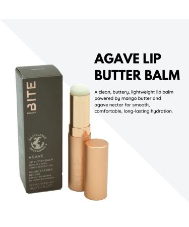 Bite Beauty Agave Lip Butter Balm 0.14 oz - Nectar | Hydrating Lip Treatment - Buy Online on GoSupps.com
