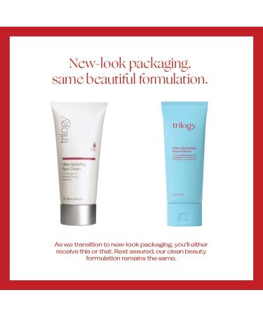 Trilogy Ultra Hydrating Face Cream 2.5 fl oz | Moisturizer for Radiant Skin - Buy Online on GoSupps.com