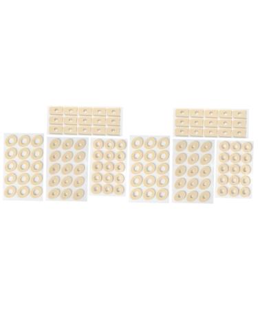DOITOOL 8 Sheets Latex Corn Stickers Callus Cushions Toe Pads Toe Corn Cushions Callus Cushions Feet Corn Shoes Sticker Corn Cushions Toe Pads Corn Protector Pad Splitter Bulk Latex Sponge