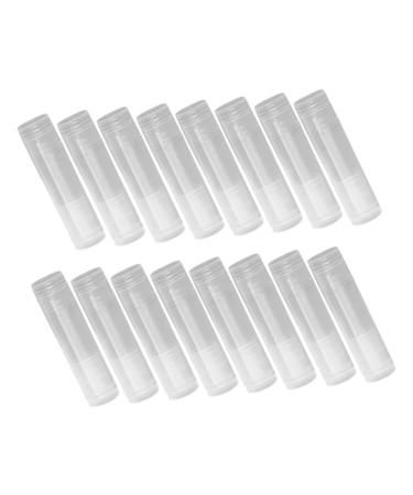 Outanaya 100pcs Empty Lipstick Tube DIY Lipstick Tube Lip Balm Bottles Rotatable Lipstick Tube Bulk Tubes Pp
