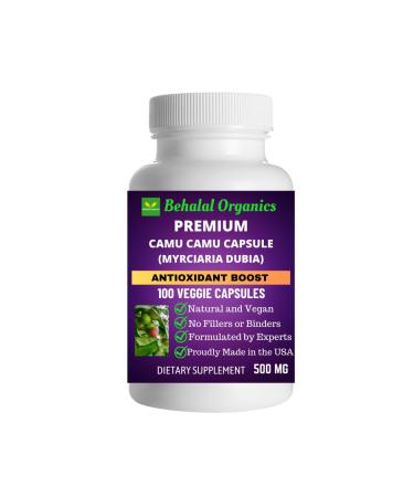 Behalal Organics Camu Camu Quick Release Capsules