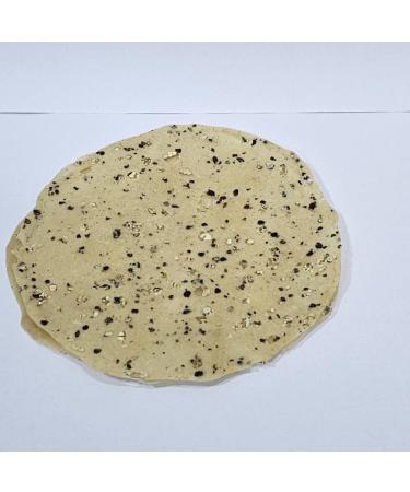 A1SONIC Madras Poppadoms | Pappadum Plain Flavour | Punjabi Masala | Green Chilli | Cummin | Garlic Green Chilli | Cummin Black pepper | Lintle Papad | Garlic Green Chilli 200G Green Chilli Poppadoms - Buy Online on GoSupps.com