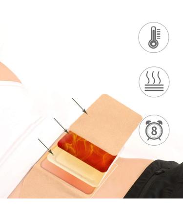 FARUTA 5pcs Moxibustion Patch Self Heating Moxa Sticker Wormwood Spontaneous Heat Sticker Warm Foot Pads Chinese Medicine Herbal Paste for Cervical Neck Knee Pain Belly - Buy Online on GoSupps.com