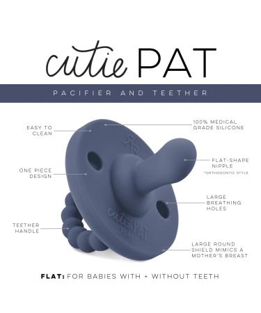 Ryan & Rose Cutie PAT Pacifier Teether - Flat Captain Design - Buy Online on GoSupps.com