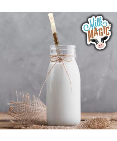 MILK MAGIC Flavoring Straws - Pack of 2 - Strawberry and Chocolate - 3.84 Oz. - Buy Online on GoSupps.com