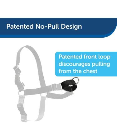 Premier Easy Walk Dog Harness - Size L Black/Grey | Best International Shipping for Your Pet  - Buy Online on GoSupps.com