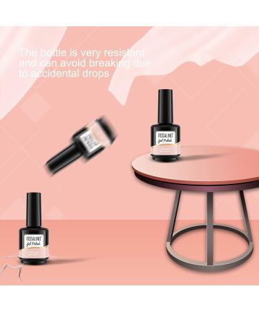 Havilah White Nail Polish 2 Colors 15ml Semi- Manicure Kit UV Nail Polish Semi- Nail Gel White Gel Nail Polish 2PCS Nude White - Buy Online on GoSupps.com