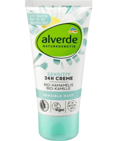 alverde NATURKOSMETIK Sensitive Face Cream 50 ml - Buy Online on GoSupps.com