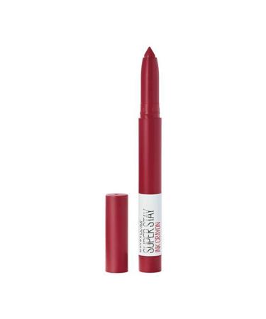 Maybelline Lipstick Superstay Matte Ink Crayon Longlasting Dark Red Lipstick With Precision Applicator 50 Own Your Empire 50 Own Your Empire 2 g (Pack of 1)