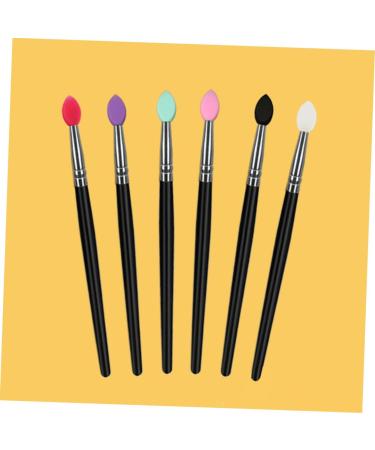 Balacoo 5pcs Eye Shadow Brush Flat Makeup Brush Eye Smudger Brush Eyeshadow Sponge Tool Brush - Buy Online on GoSupps.com
