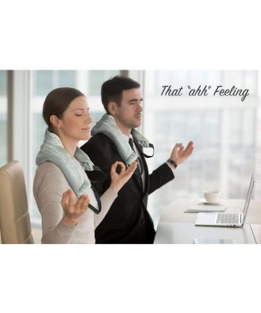 American Made Heating Pad with Hook and Loop Strap for Hands-Free Relief | XL Microwavable Heat Pack for Muscle & Joint Pain Relief | 1 Pack - Buy Online on GoSupps.com