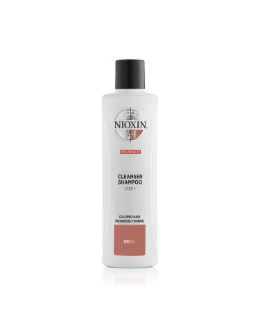 Nioxin System 4 Cleanser Shampoo, Color Treated Hair with Progressed Thinning, 10.14 Fl Oz (Pack of 1)