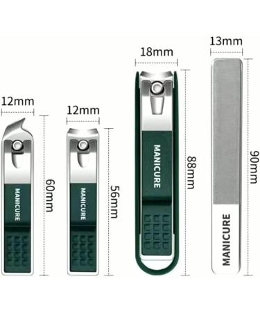 Manicure Set Large toenail Clippers Curved Edge fingernail Clippers Slant Edge ingrown toenail Clippers Ear Pick Nose Hair Trimmer Nail File User Manual - Buy Online on GoSupps.com