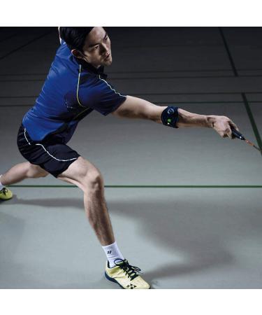 BAUERFEIND Adjustable Sports Elbow Strap - Black - One Size - Golfers and Tennis Elbow Relief - Boa Closure System - Buy Online on GoSupps.com