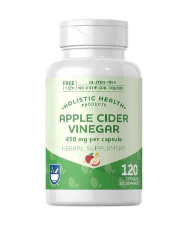 Rite Aid Apple Cider Vinegar Tablets with Cayenne Pepper 120 Count Supports Metabolism Diet Detox Digestion Gut Health Immune Support Supplement