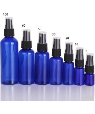 GeRRiT Blue Plastic Spray Bottle Travel Size Sprayer Refillable Container Portable Mini Perfume Misting Spray Bottle for Home Cleaning Gardening Plants (Color : Blue Size : 20ml) 20ml Blue - Buy Online on GoSupps.com