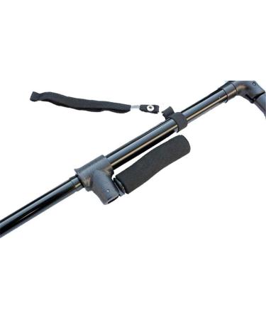 Walking Stick LED Light Cane Fold Convenient Cane Two Handle Walking Lightweight Stick with Adjustable Led Lights Stable Base Foldable Weight Surprise Gift - Buy Online on GoSupps.com