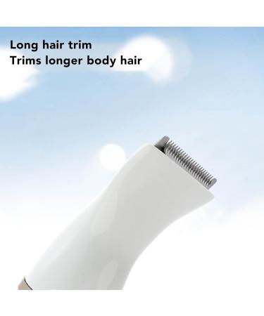 Dioche 5 In 1 Women Electric Shaver Low Painless Body Hair Removal Noise Body Depilator Womens Shavers Set for Face Nose Hair Eyebrows Whole Body - Buy Online on GoSupps.com