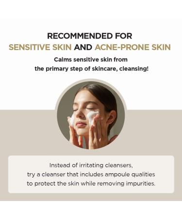 SKIN1004 Madagascar Centella Ampoule Foam Cleanser 125ml - Low pH, Natural Soda Powder, Coconut Surfactant - EWG Green Grade - Buy Online on GoSupps.com